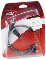 ACV 30.4970-201 RCA kábel 0.3 m [1x RCA dugó - 2x RCA alj]