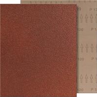 Tejido abrasivo/ 230x280mm K120 corindón marrón