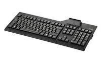 KB SCR2 BE BLACK KB SCR2, Full-size (100%), Wired, USB, AZERTY, Black Keyboards (external)