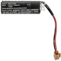 Battery 7.20Wh Li-MnO2 3.6V 2000mAh Black for PLC 7.20Wh Li-MnO2 3.6V 2000mAh Black for Toshiba PLC