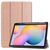 Tri-fold caster TPU cover - Rose Gold for Samsung Galaxy Tab S6 Lite Tablet-Hüllen