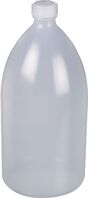 Enghalsflasche - Transparent, 13.9 cm, LDPE, Inkl. Schraubverschluss, 3000 ml