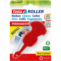 Kleberoller tesa Roller ecoLogo Nachfüllkassette 8,5mmx14m permanent (Blister)