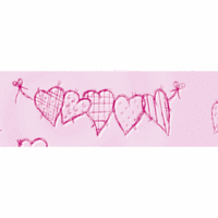 Transparentpapier 115g/qm A4 VE=5 Blatt Heartbeat Sweetheart