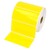 Thermotransfer-Etiketten 105 x 52 mm, wetterfest, 1.000 Polyesteretiketten auf 1 Rolle/n, 1 Zoll (25,4 mm) Kern, gelb, permanent