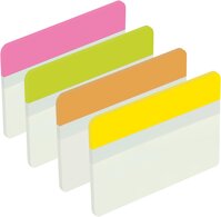 Post-it® Index Strong 686-PLOY, 50,8 x 38 mm, gelb, grün, orange, pink, 4 x 6 Haftstreifen