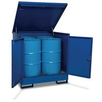 Armorgard COSHH lockable drum storage cabinet