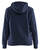 Damen Kapuzensweater 3560 3D dunkel marineblau - Rückseite