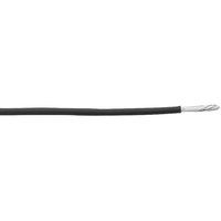 Alpha Wire 3047 BK005 Hook up Wire Black 0.05mm 30AWG (100ft reel)
