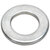 Sealey FWA1630 Flat Washer M16 x 30mm Form A Zinc DIN 125 Pack of 50
