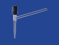 Llaves de paso para buretas vidrio de borosilicato 3.3 Tipo Llave de paso lateral con husillo de PTFE apertura de válvul