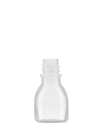 Narrow neck bottle 10 ml LDPE clear without screw cap