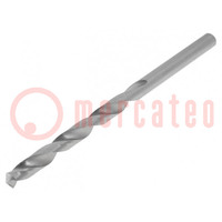Drill bit; for metal; Ø: 5mm; Features: hardened