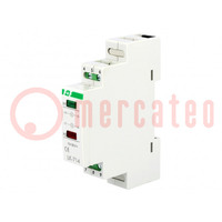 Modulo: indicatore di tensione; 10÷30VAC; 10÷30VDC; IP20; LK-714