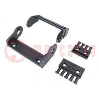 Bracket; 2400/2500; self-aligning; for cable chain
