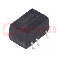 Converter: DC/DC; 0.25W; Uin: 10.8÷13.2V; Uout: 5VDC; Iout: 50mA
