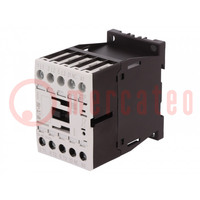 Contactor: 3-pole; NO x3; Auxiliary contacts: NC; 24VDC; 7A; DILM7