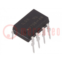 Optokoppler; THT; Ch: 2; OUT: Transistor; UIsol: 4,42kV; Uce: 70V