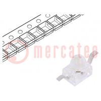 LED; SMD; Gull wing; verde; 400÷800mcd; 2,5x2x2,8mm; 20°; 2,1÷2,5V