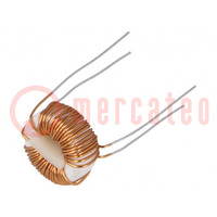 Inductor: wire; THT; 1mH; 900mA; 150mΩ; 230VAC; 12x5mm; -20÷50%