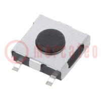 Microswitch TACT; Pos: 2; 0.05A/12VDC; SMT; none; 4.6x4.6mm; 1.5mm