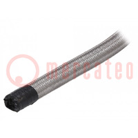 Protective tube; Size: 20; galvanised steel; L: 30m; -55÷300°C; EMC