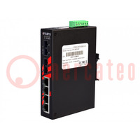 Switch PoE Ethernet; unmanaged; Number of ports: 6; 48÷55VDC