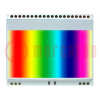 Achtergrondverlichting; EADOGM128; LED; 55x46x3,6mm; RGB