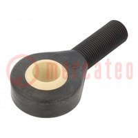 Ball joint; Øhole: 18mm; M18; 1.5; right hand thread,outside