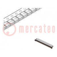 Connector: FFC/FPC; horizontal; PIN: 50; top contacts,ZIF; SMT