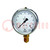 Manometer; 0÷4bar; Class: 1.6; 63mm; Temp: -20÷60°C; 213.53