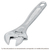 Llave ajustable profesional cromada - 150 mm