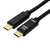 VALUE USB 2.0 Kabel, C-C, ST/ST, 100W, schwarz, 3 m