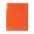 Gyorsfűző papír Exacompta Iderama A/4 narancssárga