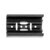 Kennflex Schilderträger aus ABS-Kunststoff schwarz, 8x3,80 cm