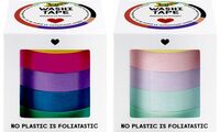 folia Deko-Klebeband Washi-Tape UNI PASTELL, 5er Set (57906285)