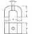 Fortis Hufeisenmagnet 40,0x25,0x25,0 mm