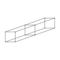 Produktbild zu Smartcube Set angolari pensile doppio orizzontale, nero