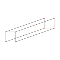 Produktbild zu Smartcube Set angolari pensile doppio orizzontale, effetto inox