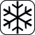Symbol zu APS Kühlakku, weiß, Höhe: 25 mm, ø: 150 mm