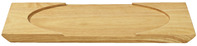 Holzuntersetzer Pegosi; 35x12.5 cm (LxB); braun; rechteckig