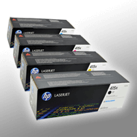 4 HP Toner W2030X-W2033X 415X Multipack BK C M Y 4-farbig