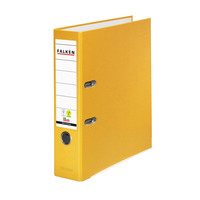 Ordner S80 PP-Color, Kunststoff mit genarbter PP-Folie, DIN A4, 80 mm,gelb