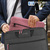 PEDEA Tablet Tasche 10,1-11 Zoll (25,6-27,96 cm) FASHION Schutz Hülle mit Zubehörfach, rosa/schwarz