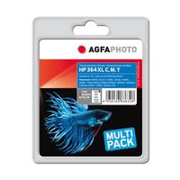 AgfaPhoto Patrone HP APHP364TRIXLDC No.364XL c,m,y remanufactured