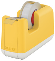 Klebeband-Tischabroller Cosy, ABS-Kunststoff, gelb