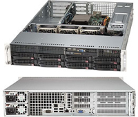 Supermicro SYS-5027R-WRF server barebone Intel® C602 LGA 2011 (Socket R) Rack (2U) Black, Grey