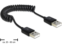 DeLOCK 83239 kabel USB 0,6 m USB 2.0 USB A Czarny