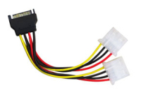 Lindy SATA Power Adapter Cable cavo SATA 0,15 m