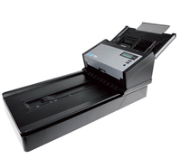 Avision AD280F Escáner de superficie plana y alimentador automático de documentos (ADF) 600 x 600 DPI A4 Negro, Gris